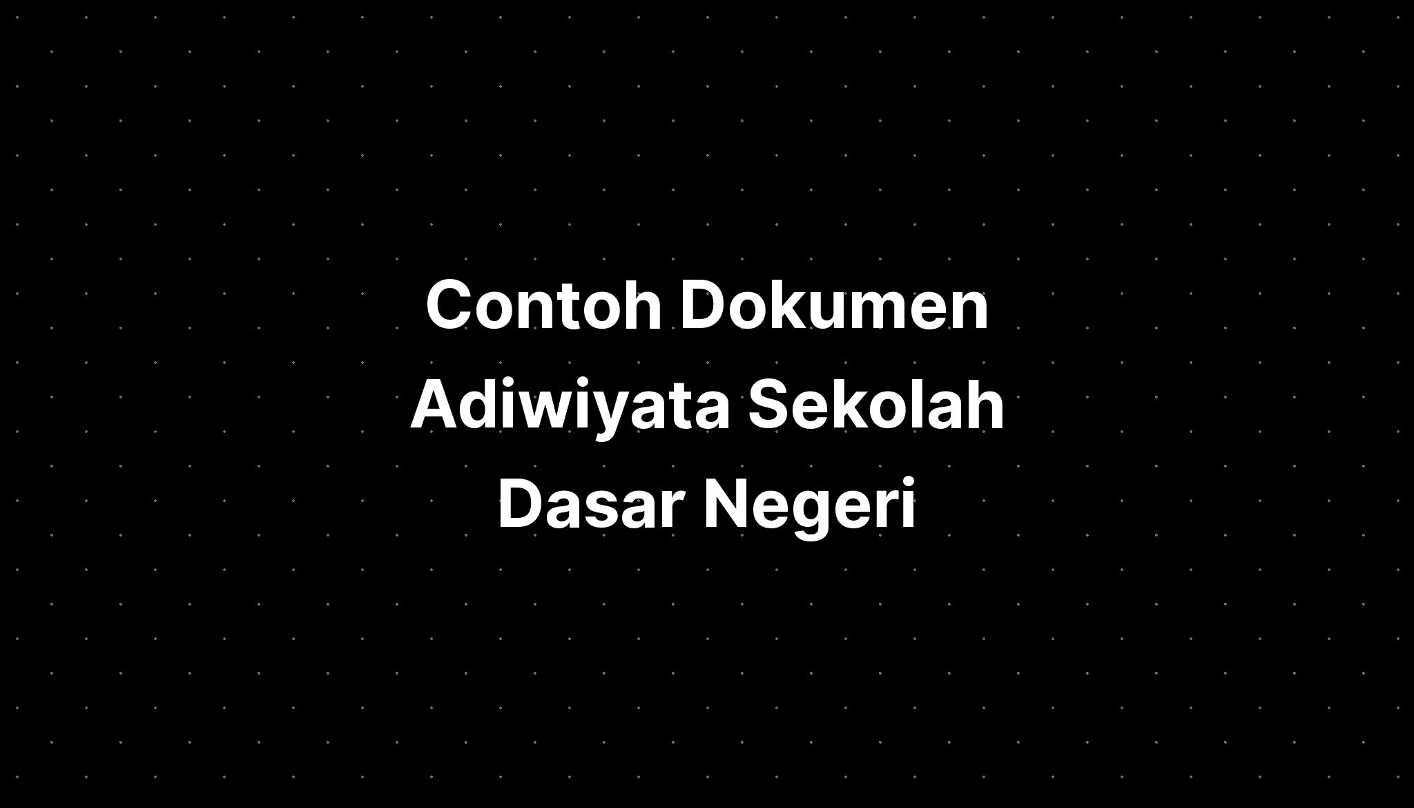 Contoh Rencana Program Adiwiyata Sekolah Lengkap Seko 9111